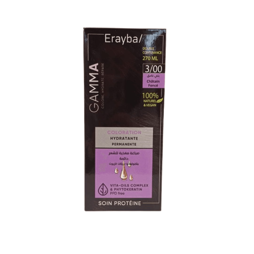 Erayba Gamma Coloration 3/00 Chatain fonce