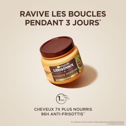 Garnier Ultra Doux Masque Remede Avocat 340ml — 2
