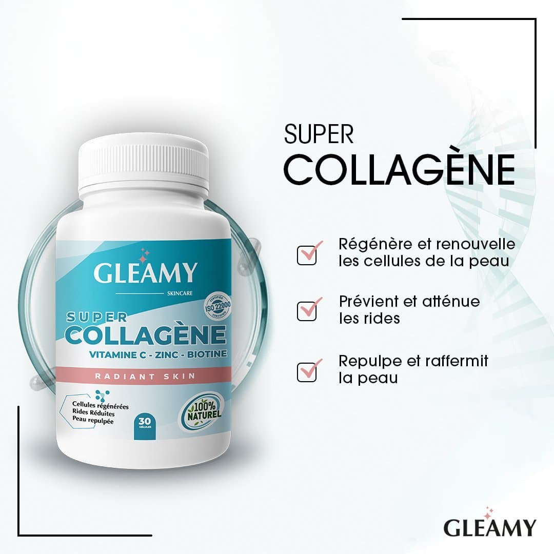 GLEAMY SUPER COLLAGENE 30 Gélules — 2