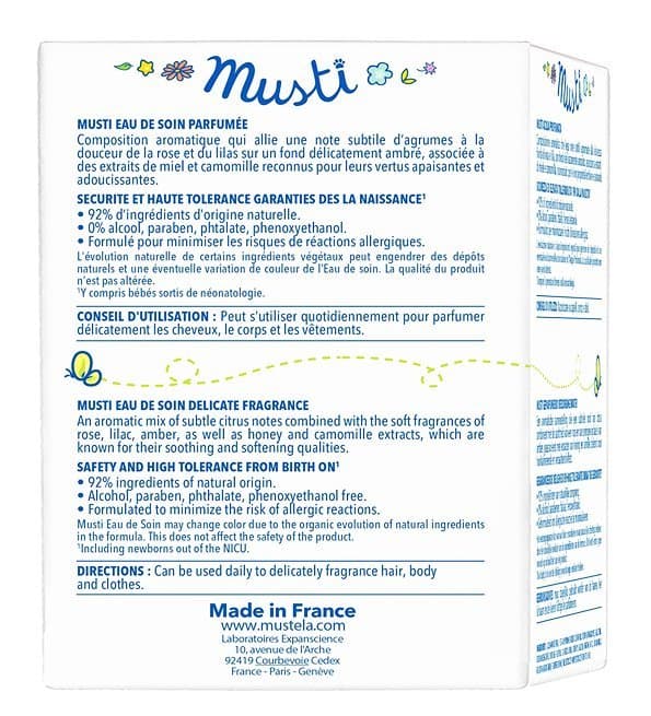 Mustela Musti Eau de Soin Parfumée – 50 ml — 2