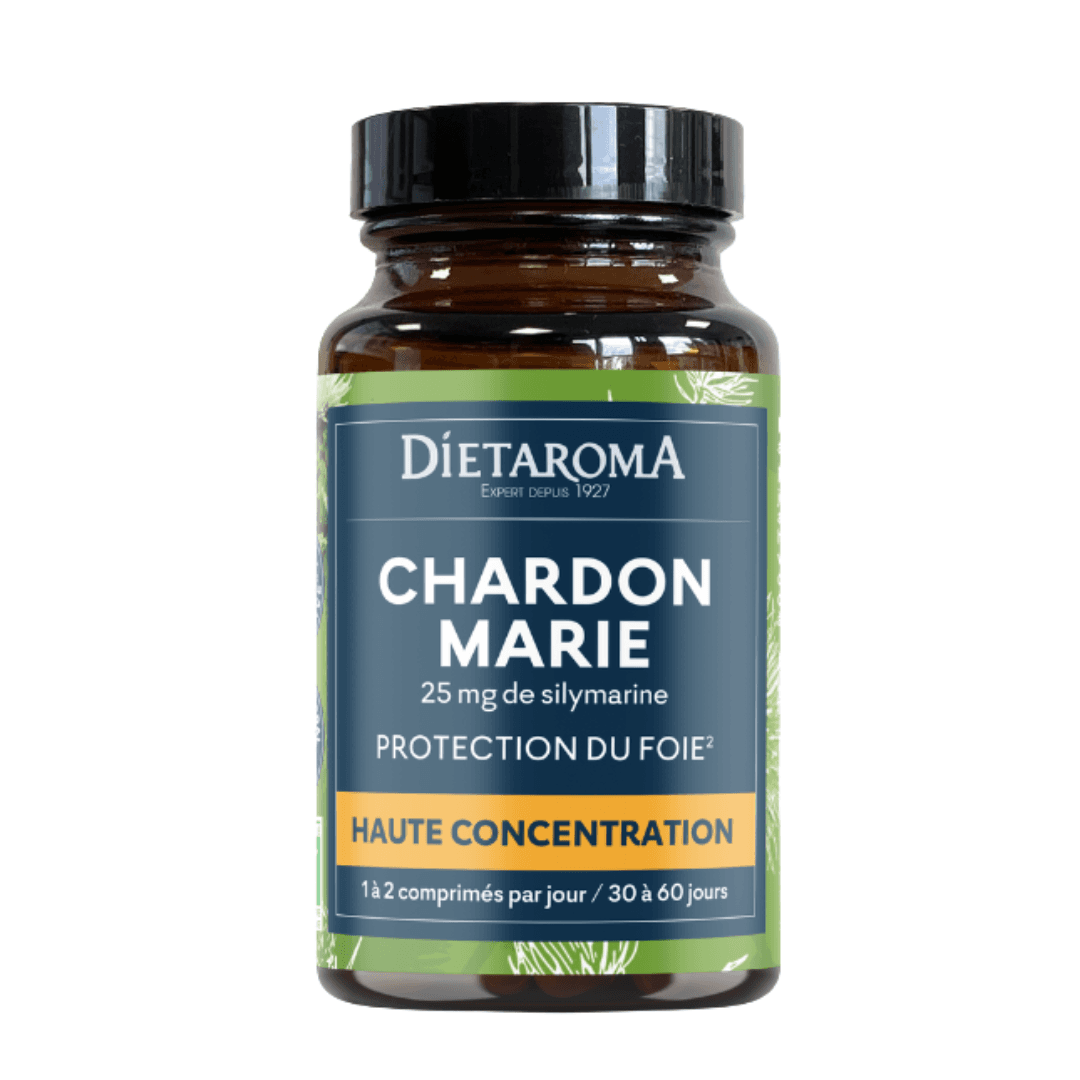 Dietaroma Chardon Marie 25mg 60 Comprimes