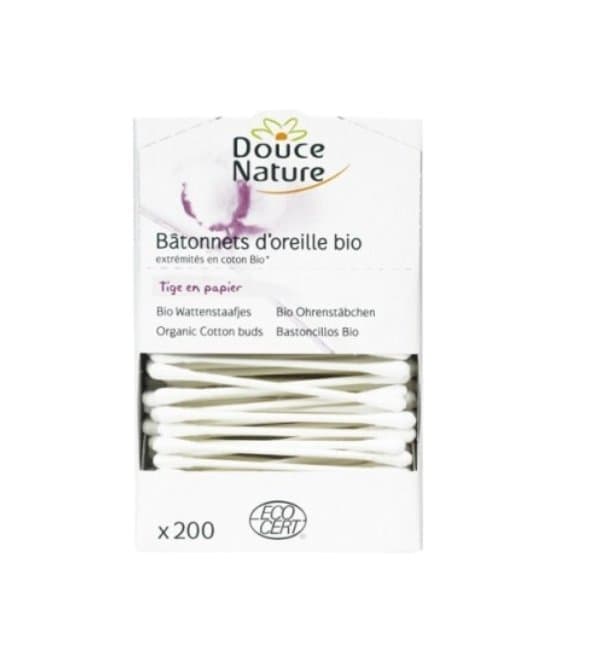 DOUCE NATURE BATONNETS D’OREILLE 200 UNITES