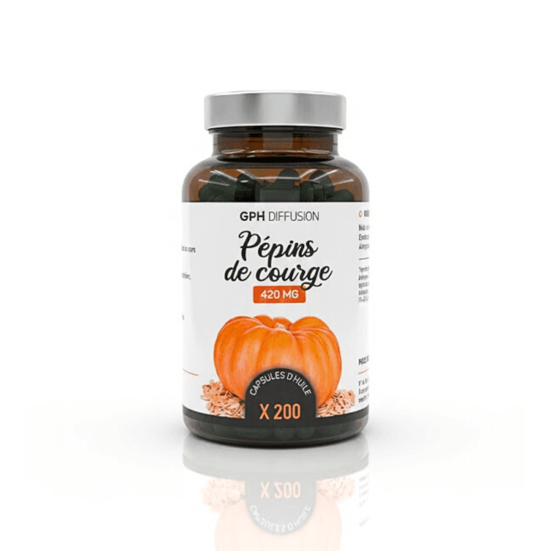 GPH Diffusion Pepins De Courge 200 Capsules