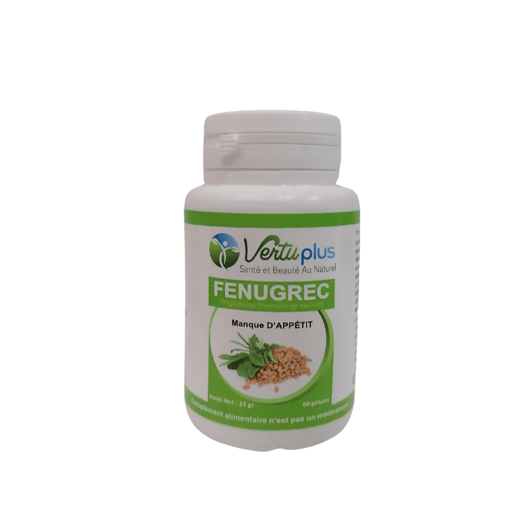 Vertu Plus Fenugrec + Vitamine B 60 Gelules