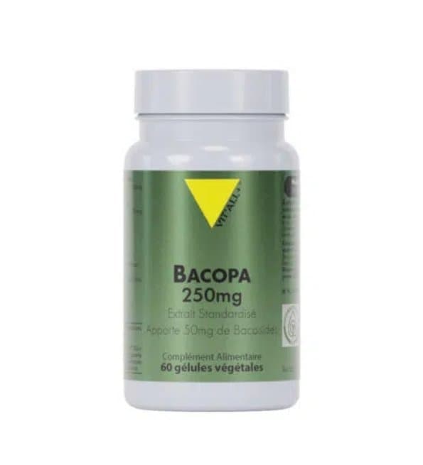 VITALL PLUS BACOPA MONNIERI 250MG 60 GELULES